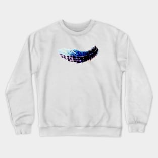 Boho Feathers Pattern Crewneck Sweatshirt